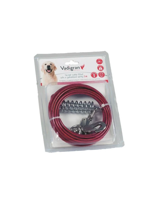 Cable D'attache 5m + Crochet Amortisseur Vadigran 1 Cable D'attache 5m + Crochet Amortisseur Vadigran