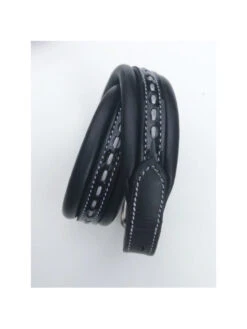 PÉNÉLOPE Collier Pour Chien Cuir Point Sellier Pénélope