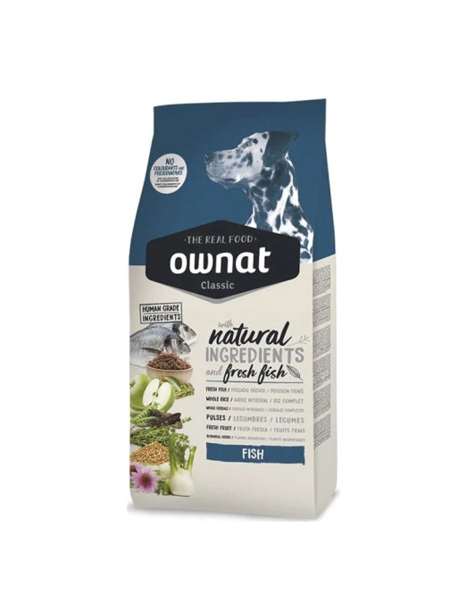 Croquettes Classic Fish Ownat 4kg 1 Croquettes Classic Fish Ownat 4kg