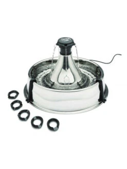 Fontaine 360 Drinkwell Inox PetSafe -Chien Produits Boutique fontaine 360 drinkwell inox petsafe 2