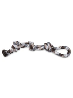Jouet Corde Coton 3 Noeuds Brun 60cm Vadigran -Chien Produits Boutique jouet corde coton 3 noeuds brun 60cm vadigran 2