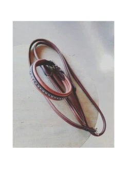 PÉNÉLOPE Laisse En Cuir Rond Pénélope -Chien Produits Boutique laisse en cuir rond penelope 2