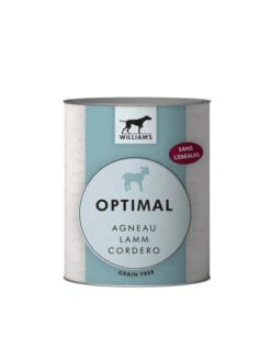 Pâtée William's Optimal à L'agneau 800g